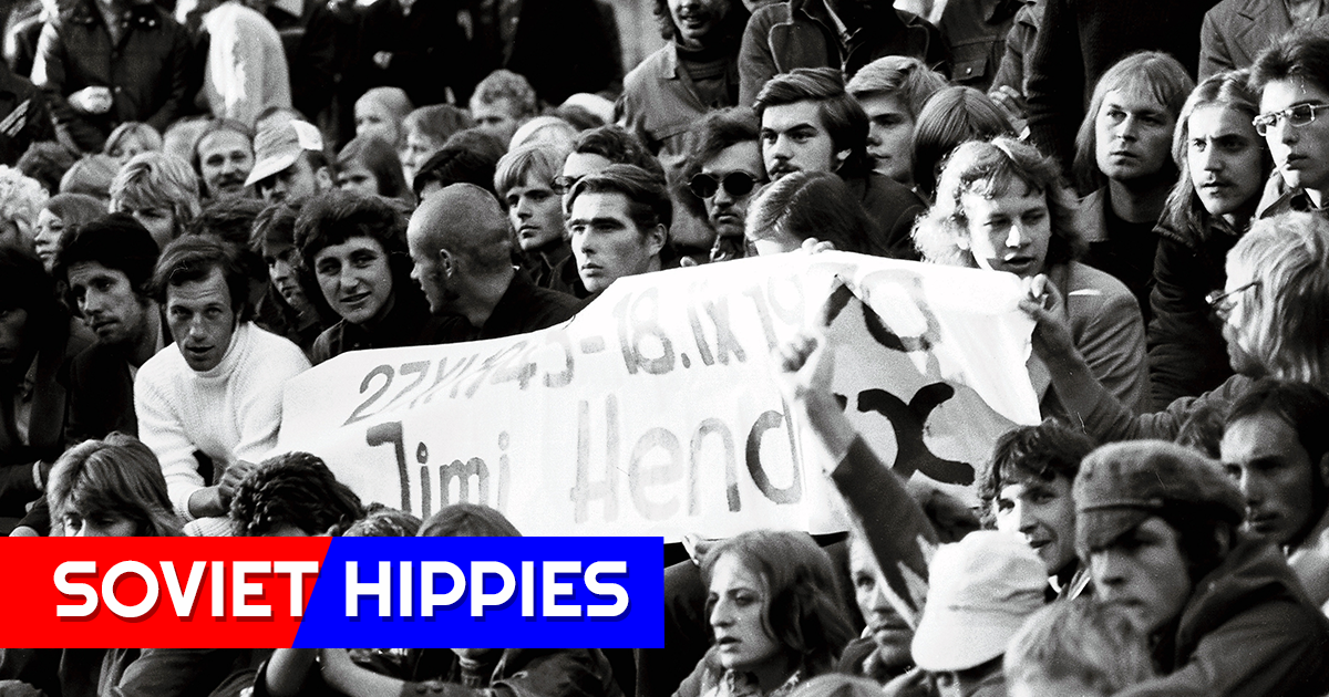 Plakat: Soviet Hippies